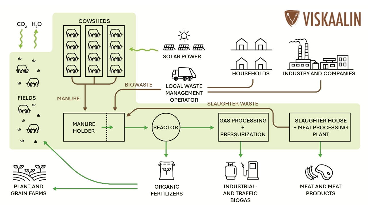 Circular economy at Viskaalin.